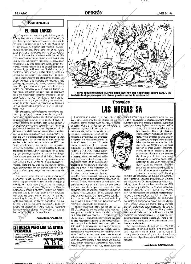 ABC MADRID 08-01-1996 página 16