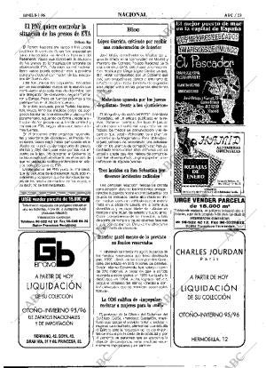 ABC MADRID 08-01-1996 página 23