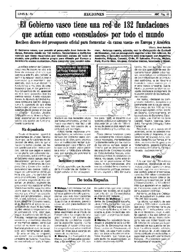ABC MADRID 08-01-1996 página 45