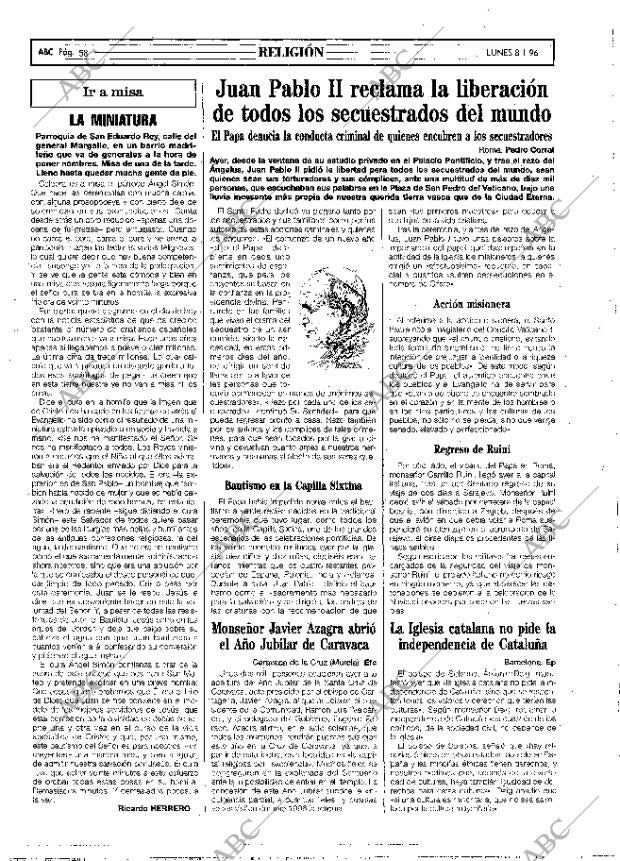 ABC MADRID 08-01-1996 página 58