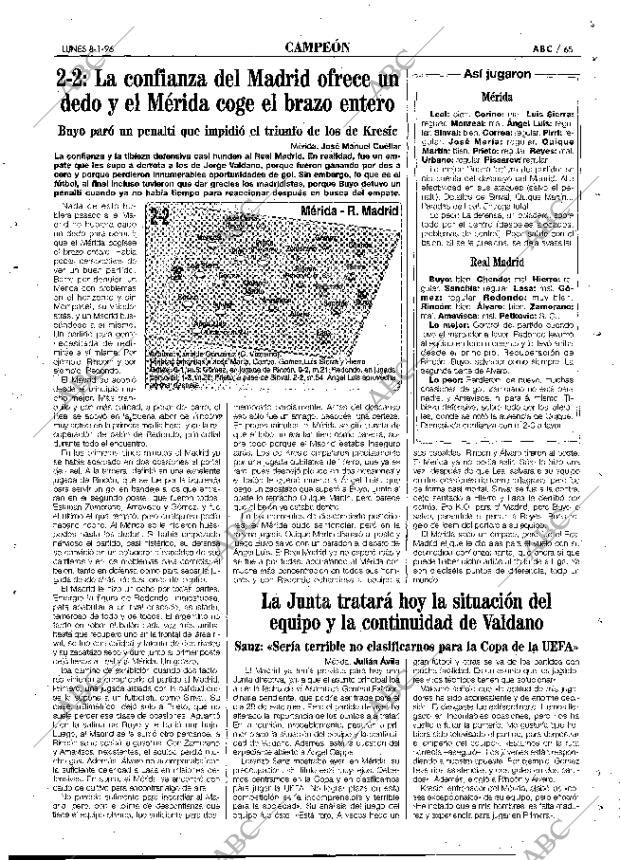 ABC MADRID 08-01-1996 página 65