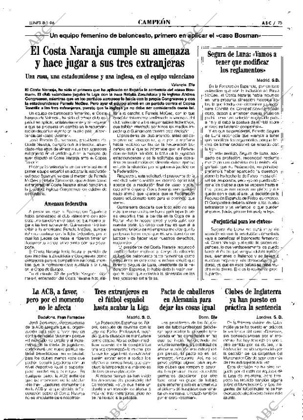 ABC MADRID 08-01-1996 página 75