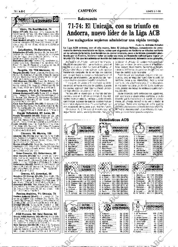 ABC MADRID 08-01-1996 página 76