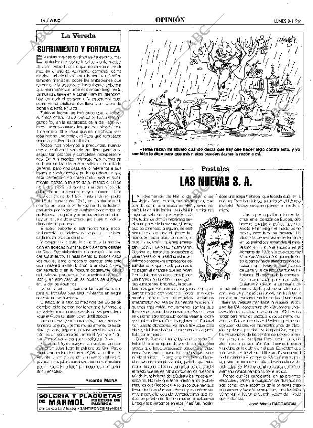 ABC SEVILLA 08-01-1996 página 16