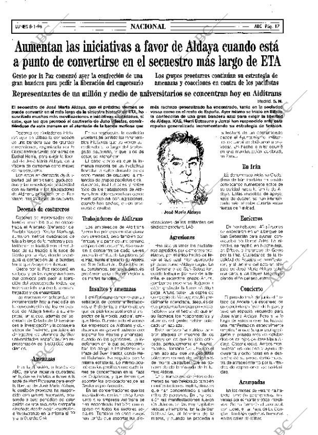 ABC SEVILLA 08-01-1996 página 17