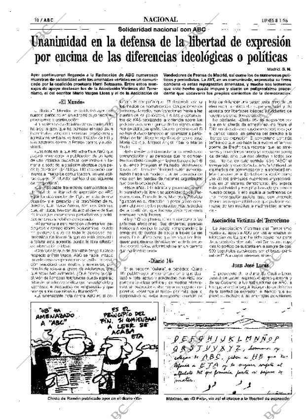 ABC SEVILLA 08-01-1996 página 18