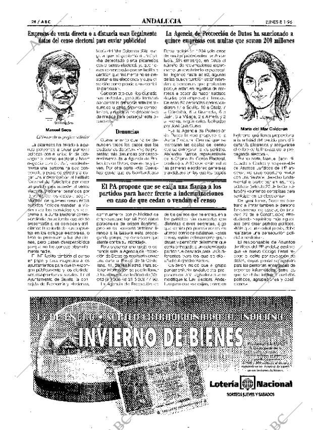 ABC SEVILLA 08-01-1996 página 28