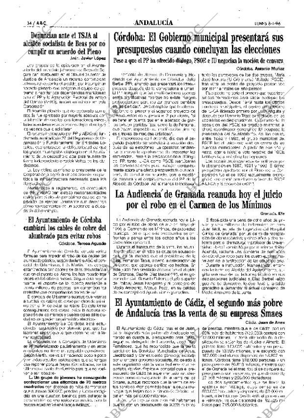 ABC SEVILLA 08-01-1996 página 34