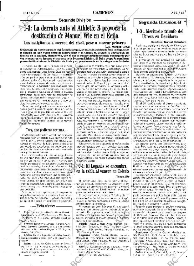 ABC SEVILLA 08-01-1996 página 63