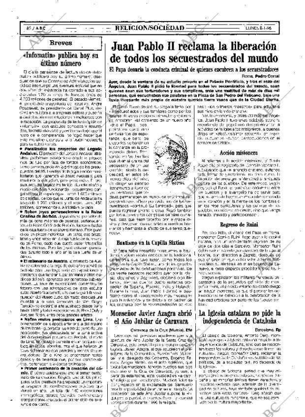 ABC SEVILLA 08-01-1996 página 82