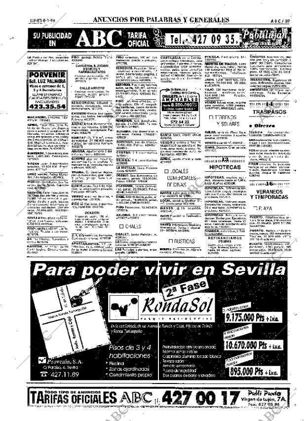 ABC SEVILLA 08-01-1996 página 89