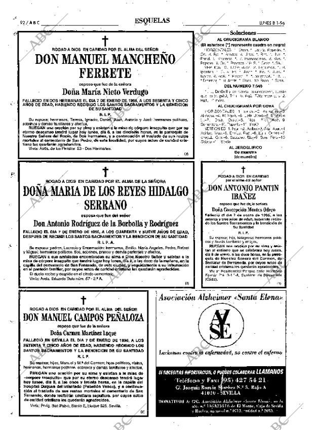 ABC SEVILLA 08-01-1996 página 92