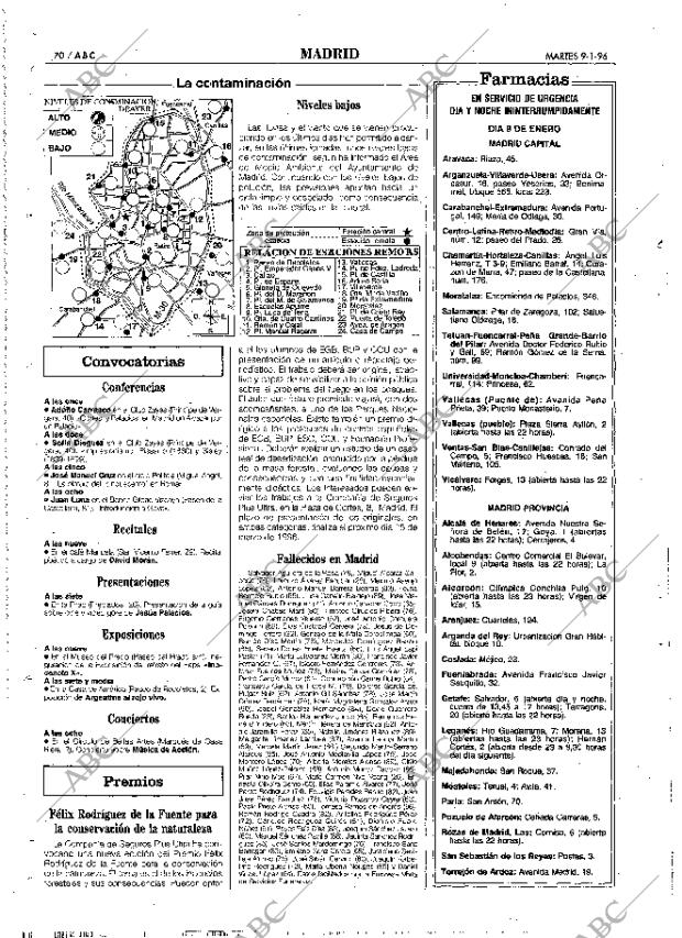 ABC MADRID 09-01-1996 página 70