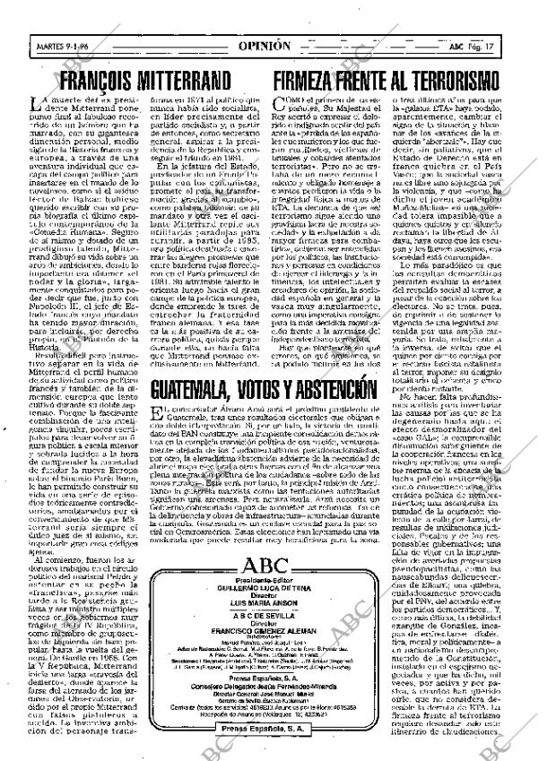 ABC SEVILLA 09-01-1996 página 17