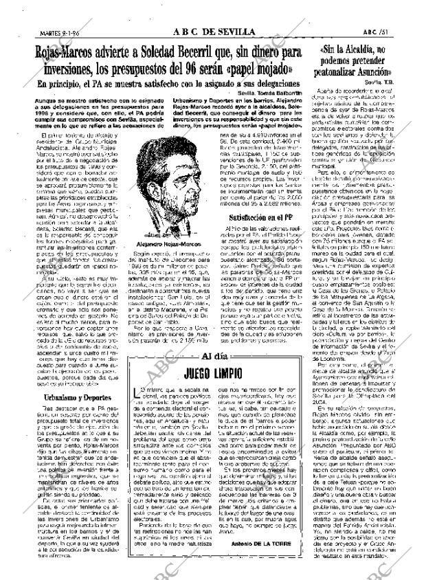 ABC SEVILLA 09-01-1996 página 51