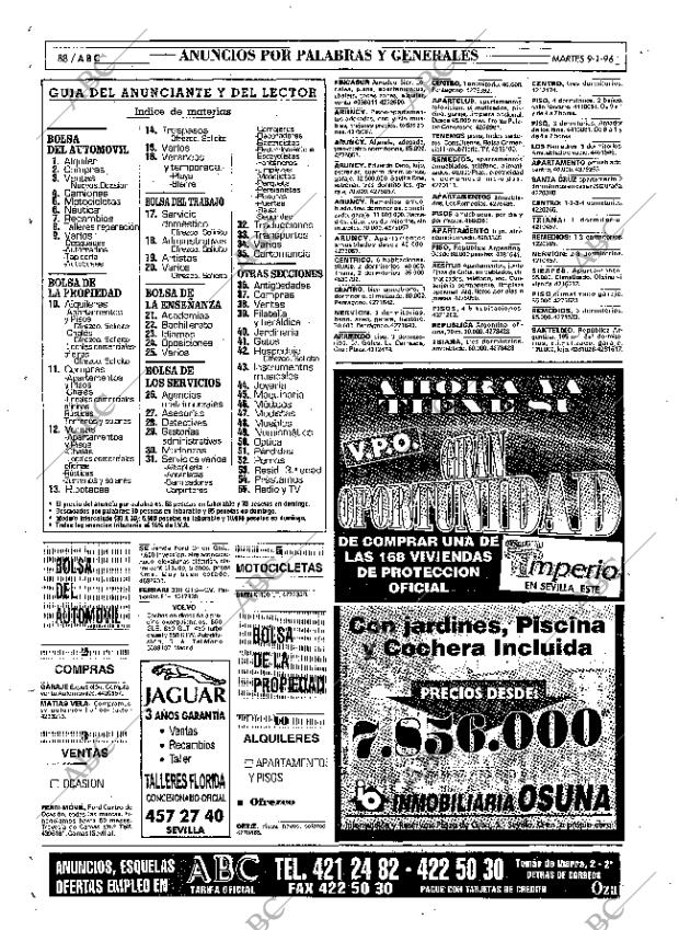 ABC SEVILLA 09-01-1996 página 88