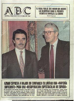 ABC MADRID 10-01-1996 página 1