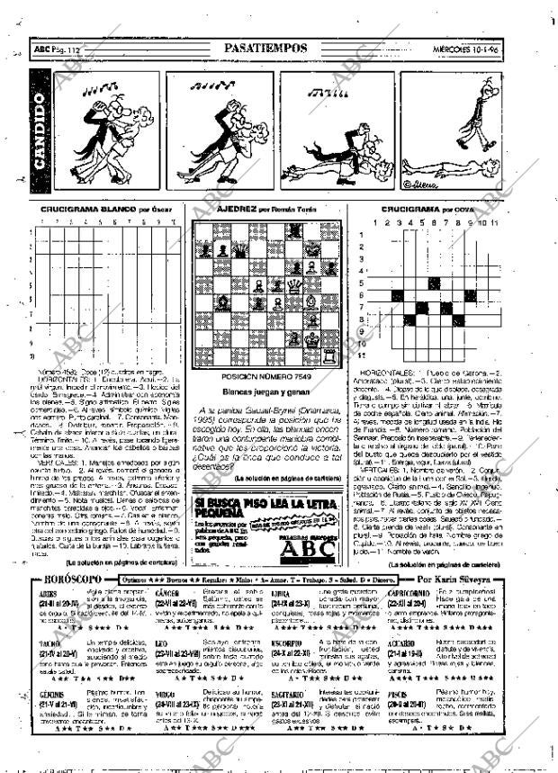 ABC MADRID 10-01-1996 página 112