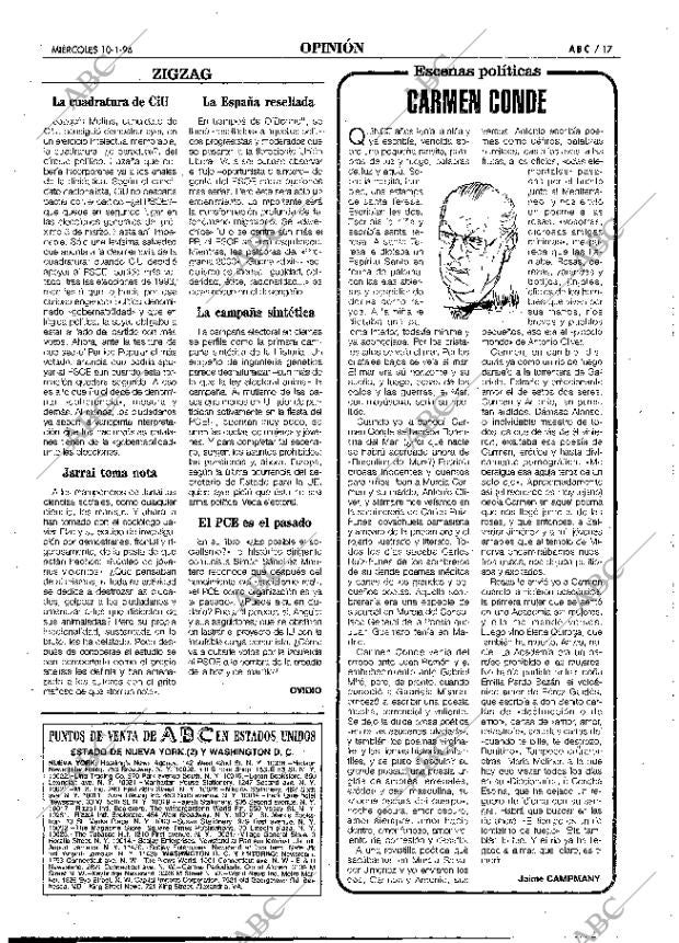 ABC MADRID 10-01-1996 página 17