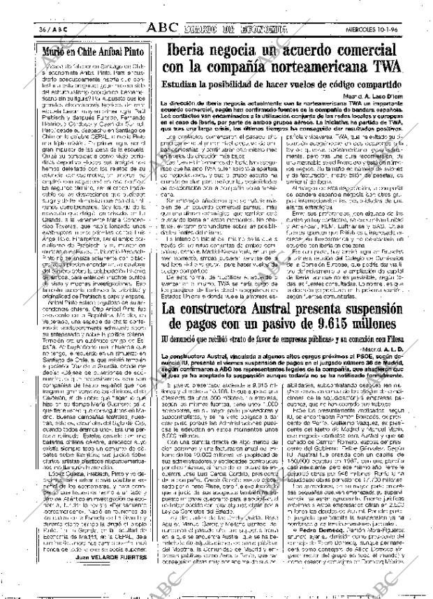 ABC MADRID 10-01-1996 página 36