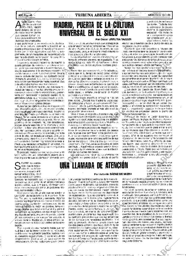 ABC MADRID 10-01-1996 página 48