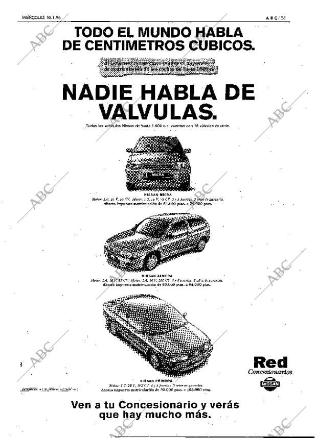 ABC MADRID 10-01-1996 página 53