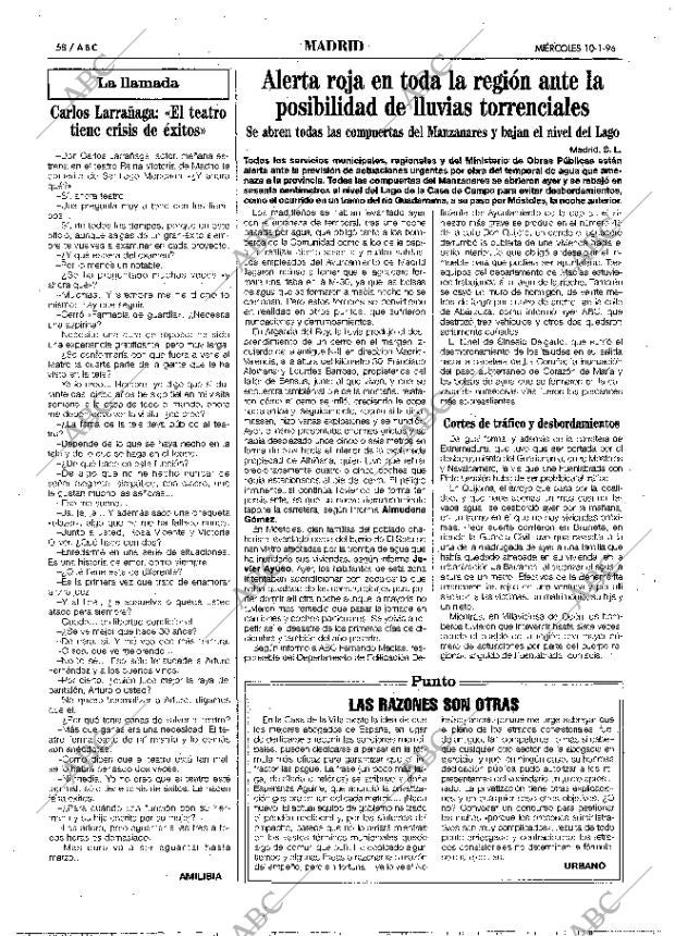 ABC MADRID 10-01-1996 página 58
