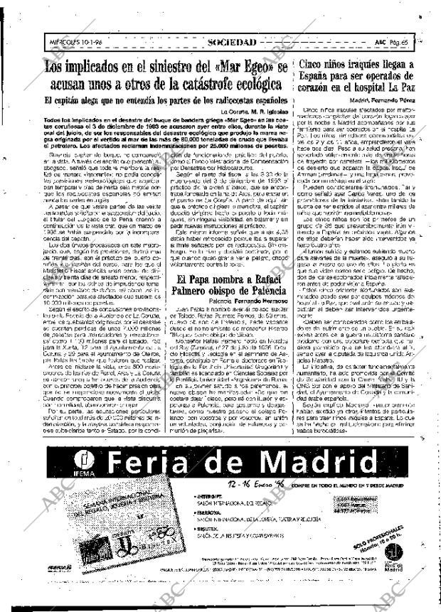 ABC MADRID 10-01-1996 página 65
