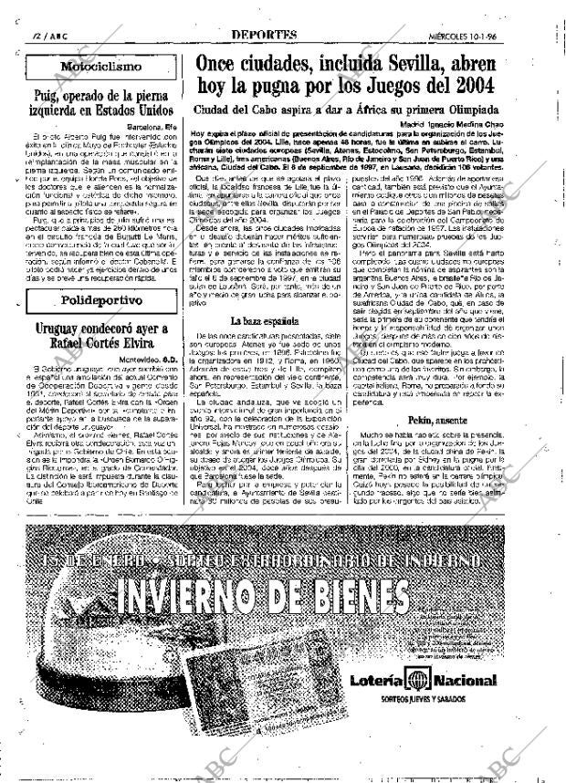 ABC MADRID 10-01-1996 página 72