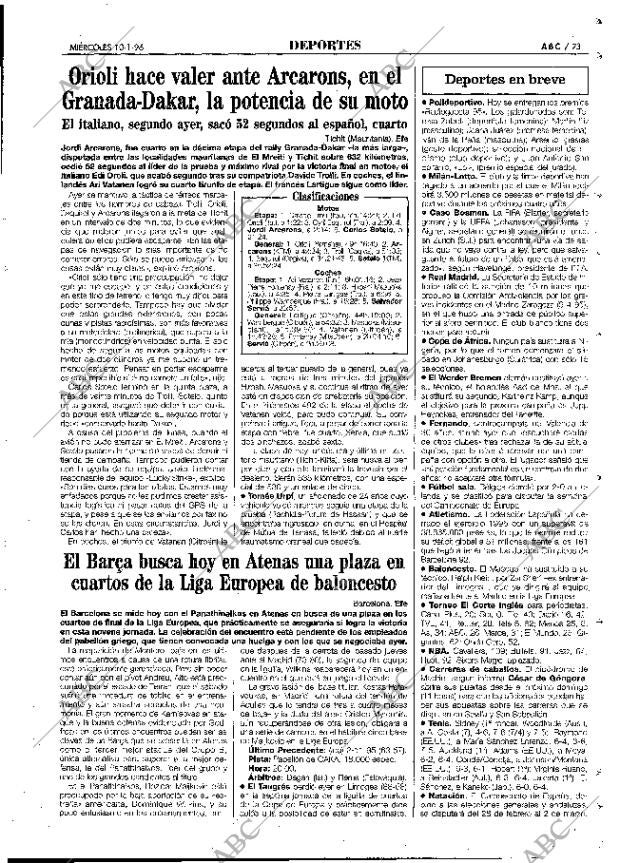 ABC MADRID 10-01-1996 página 73