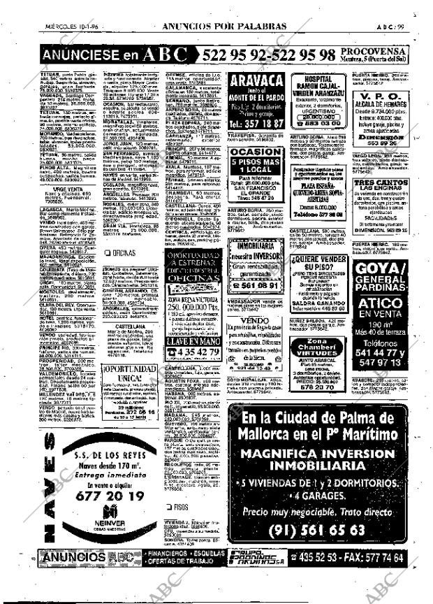 ABC MADRID 10-01-1996 página 99
