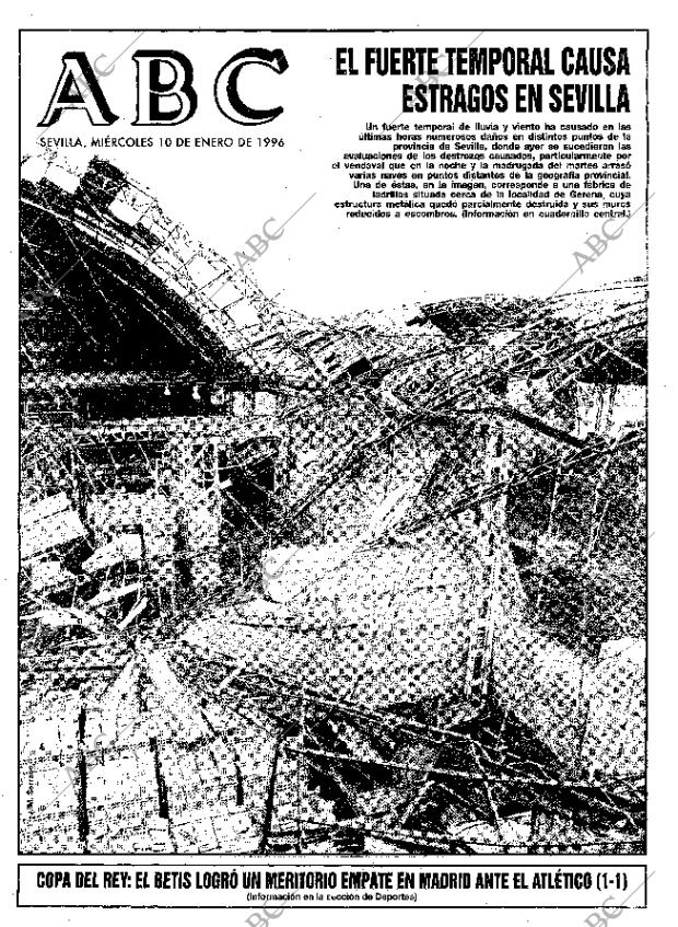ABC SEVILLA 10-01-1996 página 1