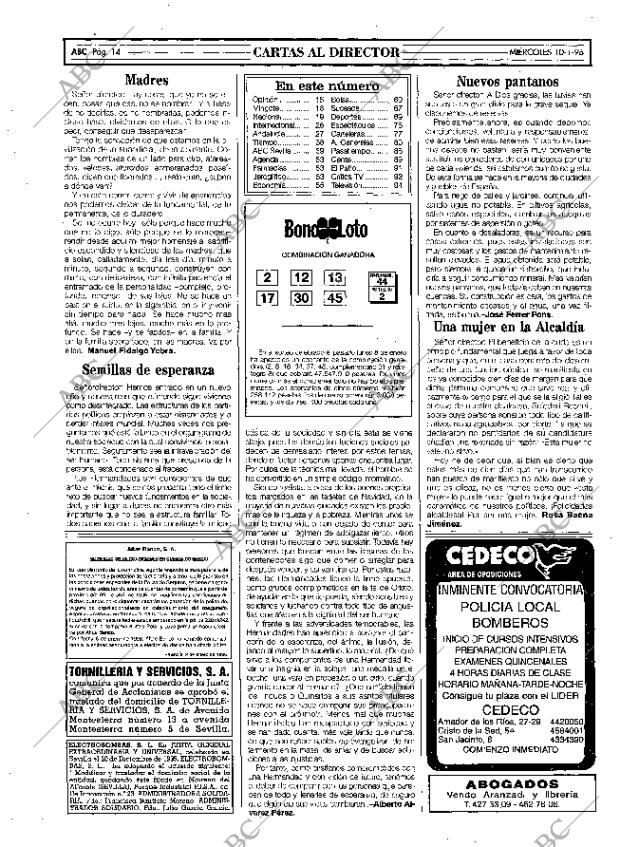 ABC SEVILLA 10-01-1996 página 14