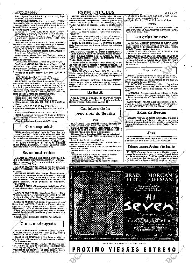 ABC SEVILLA 10-01-1996 página 77
