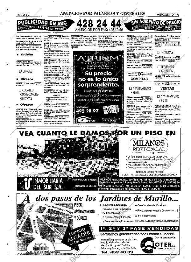 ABC SEVILLA 10-01-1996 página 80