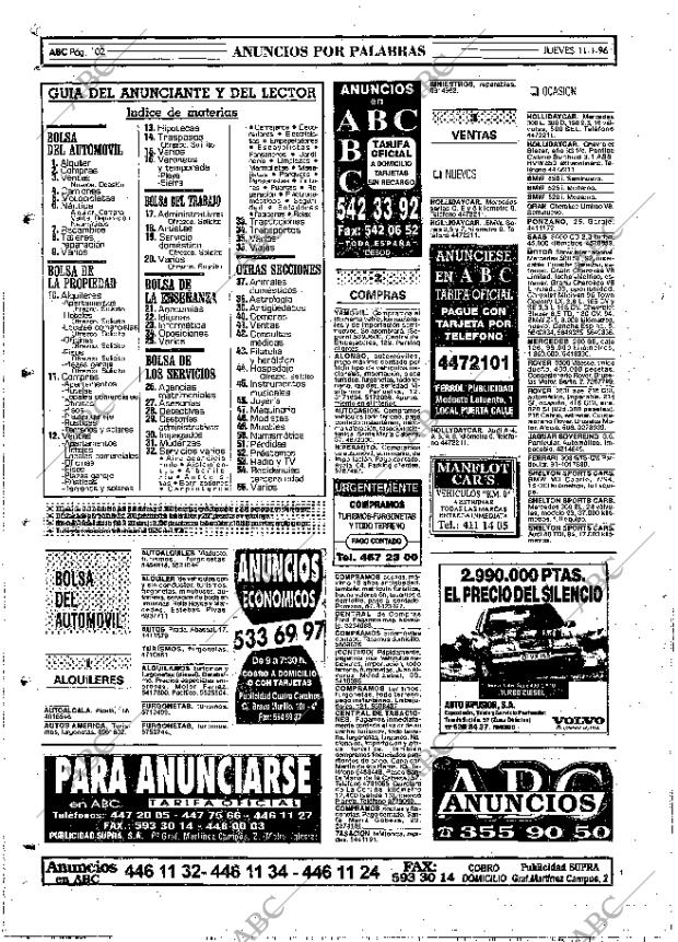 ABC MADRID 11-01-1996 página 102