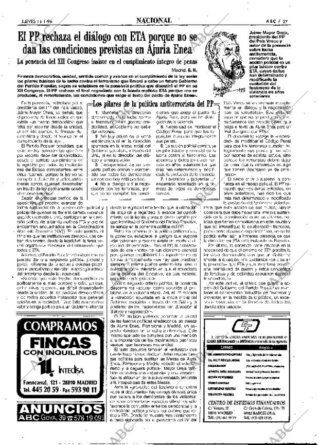 ABC MADRID 11-01-1996 página 27