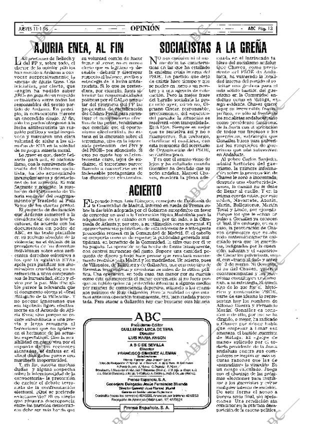 ABC SEVILLA 11-01-1996 página 13
