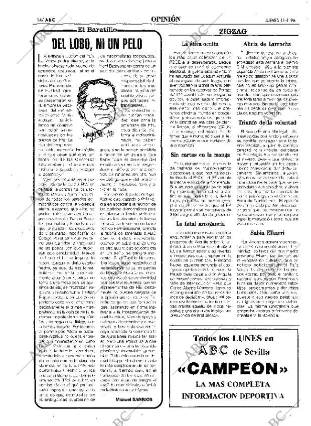 ABC SEVILLA 11-01-1996 página 14