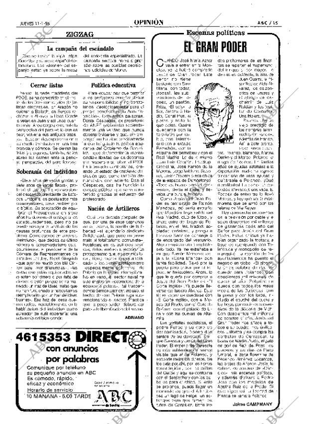 ABC SEVILLA 11-01-1996 página 15