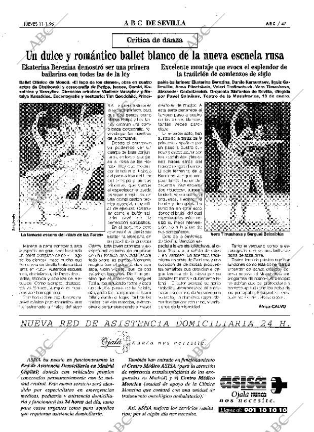 ABC SEVILLA 11-01-1996 página 47