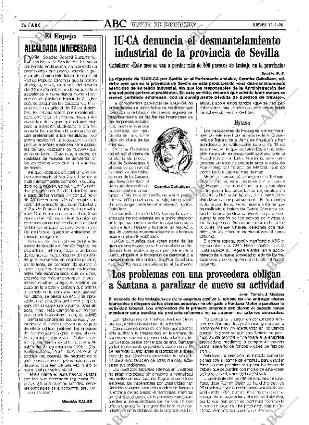 ABC SEVILLA 11-01-1996 página 56