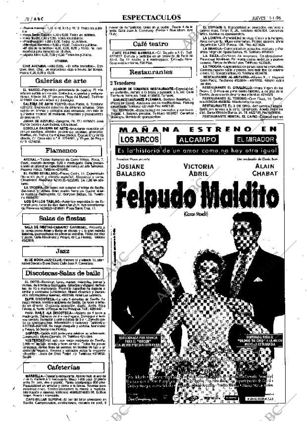 ABC SEVILLA 11-01-1996 página 78