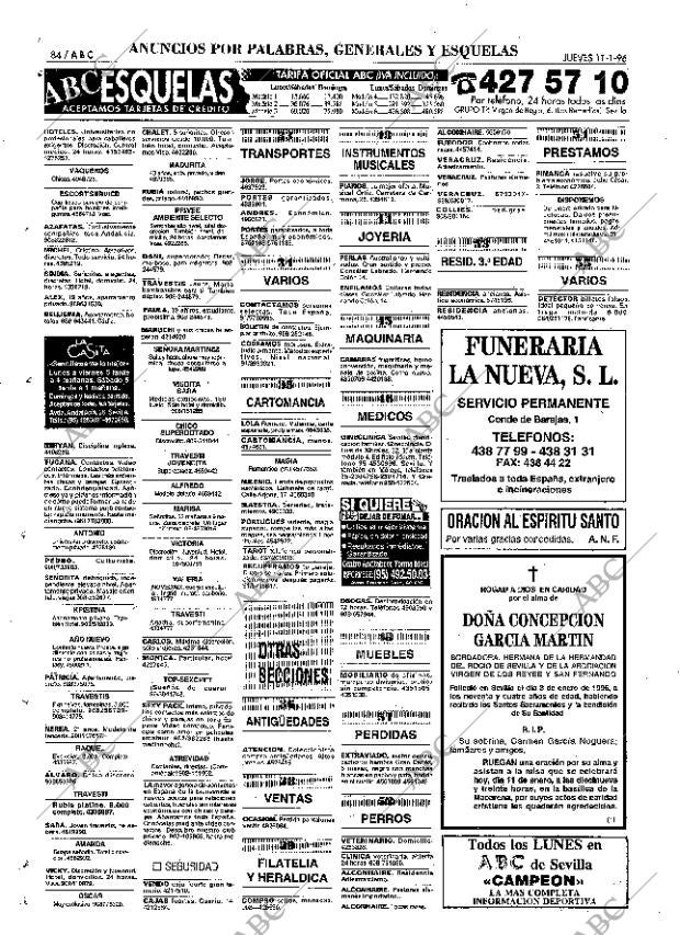 ABC SEVILLA 11-01-1996 página 84