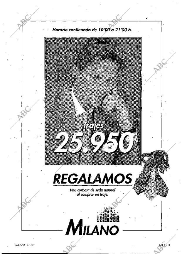 ABC MADRID 13-01-1996 página 11