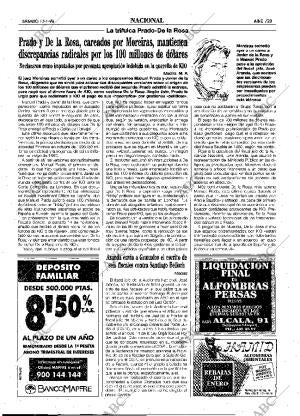 ABC MADRID 13-01-1996 página 23