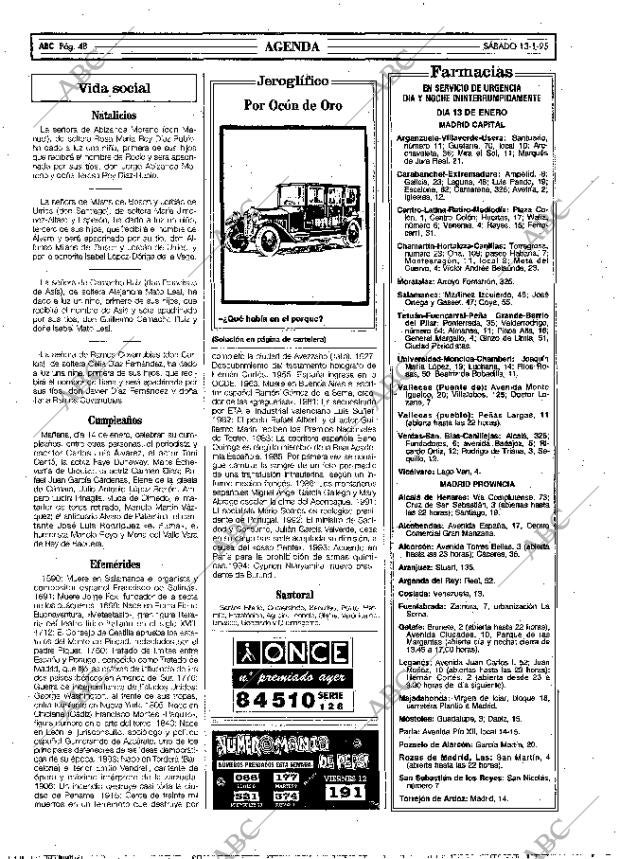 ABC MADRID 13-01-1996 página 48