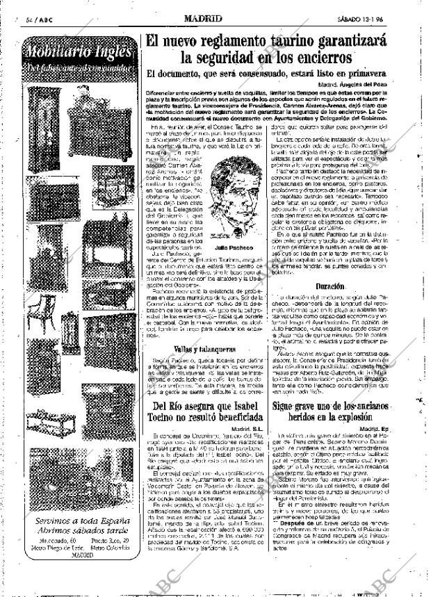 ABC MADRID 13-01-1996 página 54