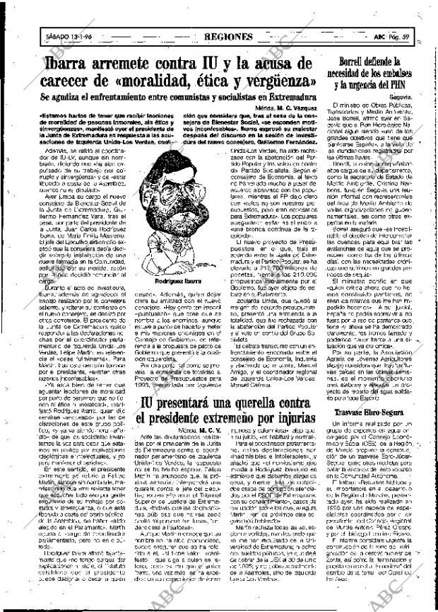 ABC MADRID 13-01-1996 página 59