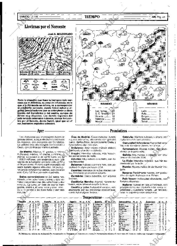 ABC MADRID 13-01-1996 página 63